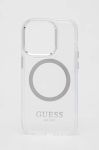 Чохол на телефон Guess iPhone 14 Pro 6,1" колір срібний