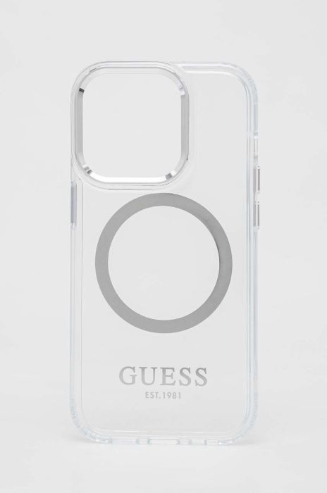 Чохол на телефон Guess iPhone 14 Pro 6,1" колір срібний Чохол на телефон Guess iPhone 14 Pro 6,1" колір срібний