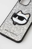 Чохол на телефон Karl Lagerfeld iPhone 14 6,1" колір срібний (3255312) Чохол на телефон Karl Lagerfeld iPhone 14 6,1" колір срібний (3255312)