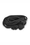 Мотузки для кріплення гамака Ticket to The Moon Nautical Ropes 2-pack колір чорний