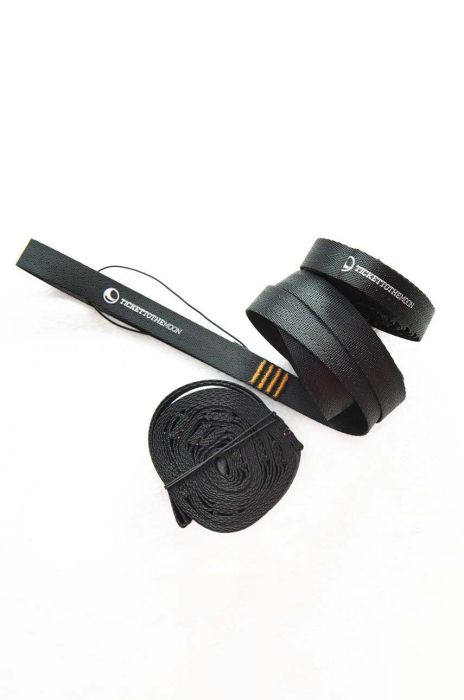 Ремені для кріплення гамака Ticket to The Moon Moon Straps 2-pack колір чорний Ремені для кріплення гамака Ticket to The Moon Moon Straps 2-pack колір чорний