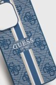 Чохол на телефон Guess iPhone 14 Pro 6.1" колір блакитний