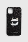 Чохол на телефон Karl Lagerfeld iPhone 11/ Xr колір чорний