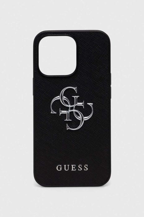 Чохол на телефон Guess iPhone 13 Pro/13 6,1 колір чорний Чохол на телефон Guess iPhone 13 Pro/13 6,1 колір чорний