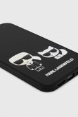 Чохол на телефон Karl Lagerfeld iPhone 13 6,1 колір чорний