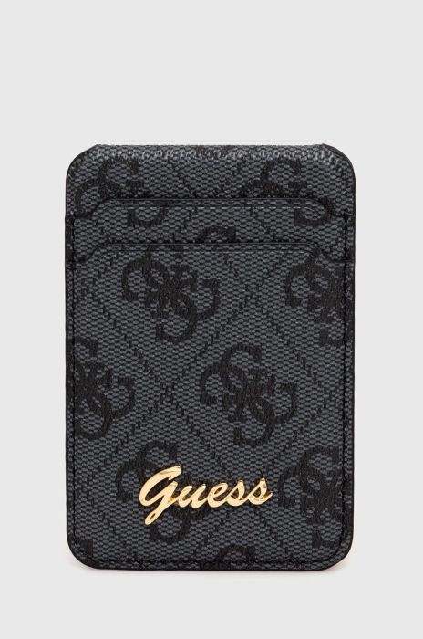 Чохол на банківські карти на магніті Guess колір чорний (3553320)