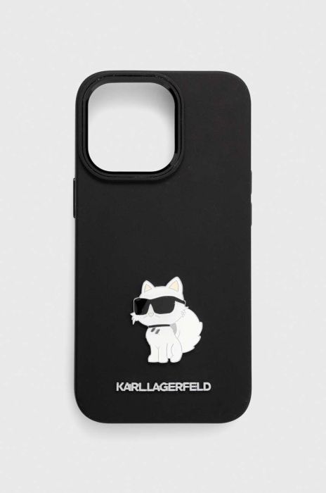Чохол на телефон Karl Lagerfeld iPhone 13 Pro / 13 6.1 колір чорний (3647206) Чохол на телефон Karl Lagerfeld iPhone 13 Pro / 13 6.1 колір чорний (3647206)
