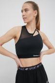Топ для тренувань Reebok Cut Out F9762 колір чорний однотонний Топ для тренувань Reebok Cut Out F9762 колір чорний однотонний