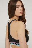Спортивний бюстгальтер Fila колір чорний візерунок (2441811) Спортивний бюстгальтер Fila колір чорний візерунок (2441811)