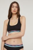 Спортивний бюстгальтер Fila колір чорний візерунок (2441811) Спортивний бюстгальтер Fila колір чорний візерунок (2441811)