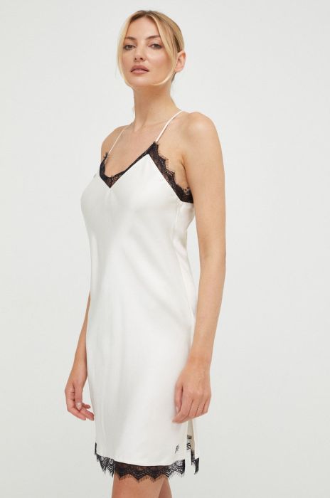 Нічна сорочка Karl Lagerfeld жіноча колір бежевий (2494589) Нічна сорочка Karl Lagerfeld жіноча колір бежевий (2494589)