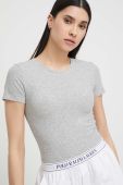 Піжамна футболка Polo Ralph Lauren колір сірий