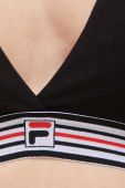 Бюстгальтер Fila колір чорний однотонний