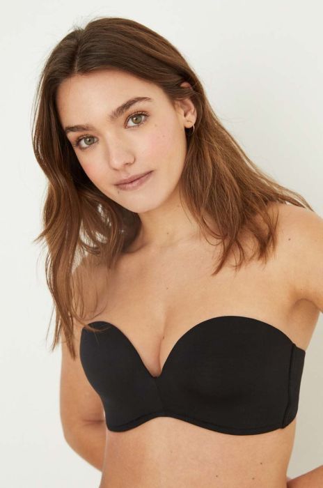 Бюстгальтер women'secret AMAZING колір чорний однотонний Бюстгальтер women'secret AMAZING колір чорний однотонний