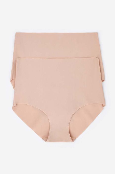Труси women'secret 2-pack колір бежевий (3570377)