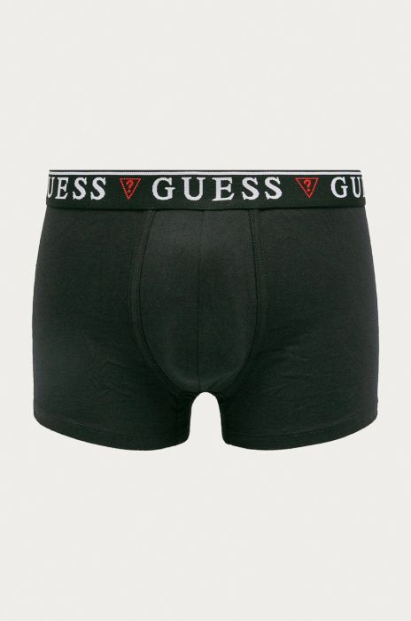 Guess Jeans - Боксери (3-pack) колір чорний Guess Jeans - Боксери (3-pack) колір чорний