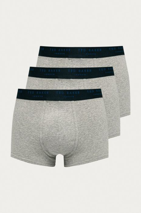 Ted Baker - Боксери (3-pack) колір сірий (1169082) Ted Baker - Боксери (3-pack) колір сірий (1169082)