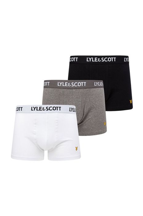 Lyle & Scott - Боксери BARCLAY (3-pack) колір барвистий (1338951)