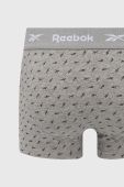 Боксери Reebok U5.F8362 (3-pack) чоловічі колір чорний Боксери Reebok U5.F8362 (3-pack) чоловічі колір чорний
