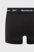 Боксери Reebok U5.F8362 (3-pack) чоловічі колір чорний Боксери Reebok U5.F8362 (3-pack) чоловічі колір чорний