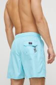 Купальні шорти Paul&Shark колір блакитний Купальні шорти Paul&Shark колір блакитний