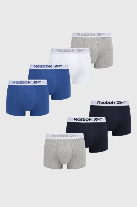 Боксери Reebok C8410 (7-pack) чоловічі колір барвистий Боксери Reebok C8410 (7-pack) чоловічі колір барвистий
