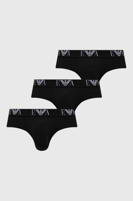 Сліпи Emporio Armani Underwear 3-pack чоловічі колір чорний (3296242) Сліпи Emporio Armani Underwear 3-pack чоловічі колір чорний (3296242)