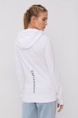Кофта EA7 Emporio Armani жіноча колір білий гладка (1589661) Кофта EA7 Emporio Armani жіноча колір білий гладка (1589661)