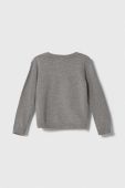 Дитячий бавовняний светр United Colors of Benetton колір сірий легкий (3412938) Дитячий бавовняний светр United Colors of Benetton колір сірий легкий (3412938)