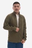 Кофта Fjallraven Lite Fleece Jacket чоловіча колір зелений однотонна F86971.620-620 Кофта Fjallraven Lite Fleece Jacket чоловіча колір зелений однотонна F86971.620-620