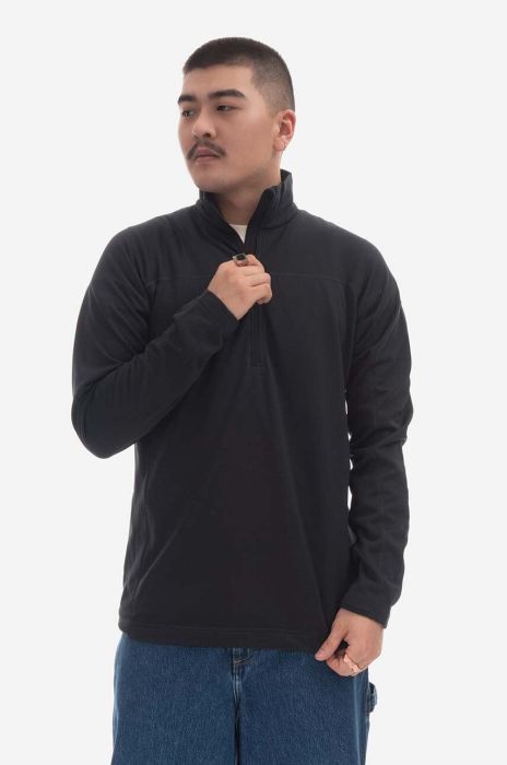 Кофта Fjallraven чоловіча колір чорний однотонна F87113.550-550 Кофта Fjallraven чоловіча колір чорний однотонна F87113.550-550