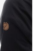 Кофта Fjallraven чоловіча колір чорний однотонна F87113.550-550 Кофта Fjallraven чоловіча колір чорний однотонна F87113.550-550