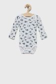 Name it дитяче бавовняне боді (3-pack) колір блакитний (2606179) Name it дитяче бавовняне боді (3-pack) колір блакитний (2606179)