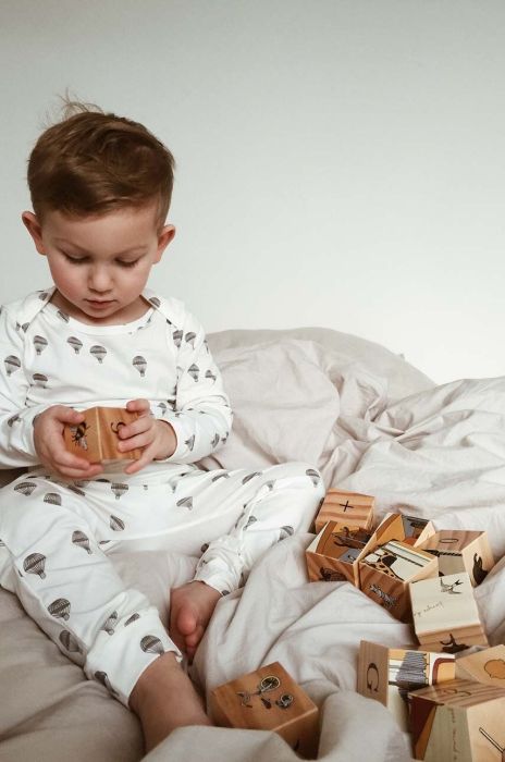 Боді для немовлят Konges Sl?jd колір білий (2925042) Боді для немовлят Konges Sl?jd колір білий (2925042)