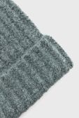 Шапка Pieces з товстого трикотажу колір блакитний (1874208)