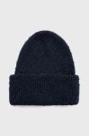 Шапка Pieces колір синій з товстого трикотажу Шапка Pieces колір синій з товстого трикотажу