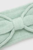 Пов'язка з домішкою вовни Pieces колір зелений (2646232) Пов'язка з домішкою вовни Pieces колір зелений (2646232)