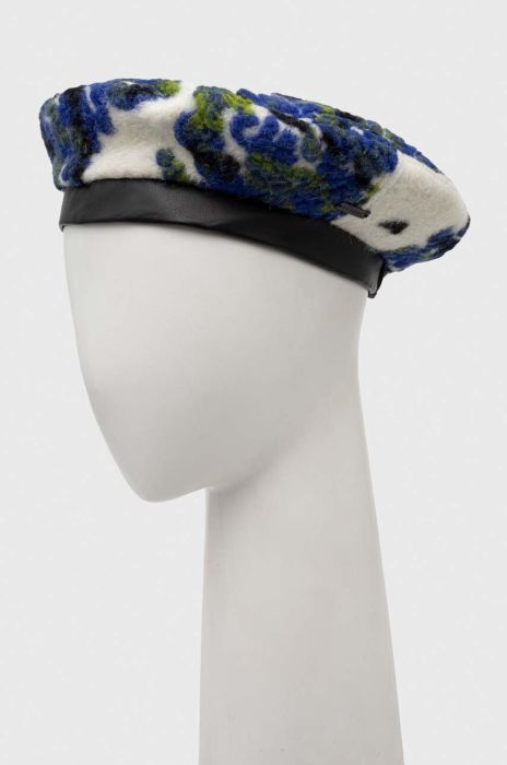 Берет з домішкою вовни Kangol колір блакитний (3537118)