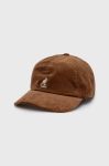 Кепка Kangol колір коричневий гладка K5206HT.WD207-WD207 Кепка Kangol колір коричневий гладка K5206HT.WD207-WD207