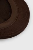 Кашкет Kangol колір коричневий (2163626)