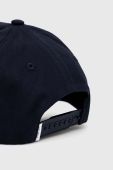 Бавовняна бейсболка Les Deux колір синій з аплікацією (3017670) Бавовняна бейсболка Les Deux колір синій з аплікацією (3017670)