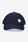 Бавовняна бейсболка Wood Wood Eli колір синій з аплікацією 10250800.7083-OFFWHITE Бавовняна бейсболка Wood Wood Eli колір синій з аплікацією 10250800.7083-OFFWHITE