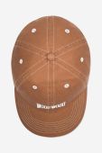 Бавовняна бейсболка Wood Wood колір коричневий з аплікацією 12240807.7083-ANTHRACITE Бавовняна бейсболка Wood Wood колір коричневий з аплікацією 12240807.7083-ANTHRACITE