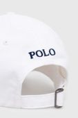 Бавовняна бейсболка Polo Ralph Lauren колір білий з аплікацією (3596825) Бавовняна бейсболка Polo Ralph Lauren колір білий з аплікацією (3596825)