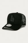 Кепка New Era колір чорний з аплікацією 12523912-BLACK Кепка New Era колір чорний з аплікацією 12523912-BLACK