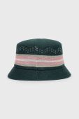 Капелюх з домішкою вовни Kangol колір зелений (2638195)