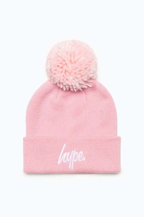 Шапка Hype колір рожевий Шапка Hype колір рожевий