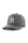 Кепка з домішкою вовни 47brand MLB New York Yankees колір сірий з аплікацією (3278154) Кепка з домішкою вовни 47brand MLB New York Yankees колір сірий з аплікацією (3278154)