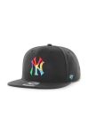 Кепка з домішкою вовни 47brand MLB New York Yankees колір чорний з аплікацією (3278140) Кепка з домішкою вовни 47brand MLB New York Yankees колір чорний з аплікацією (3278140)