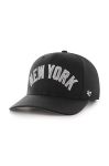 Кепка з домішкою вовни 47brand MLB New York Yankees колір чорний з аплікацією (3278184) Кепка з домішкою вовни 47brand MLB New York Yankees колір чорний з аплікацією (3278184)